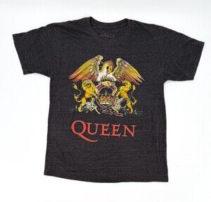 Queen Shirt Womemns Medium Gray Official merch Freddy Mercury Concert 70s